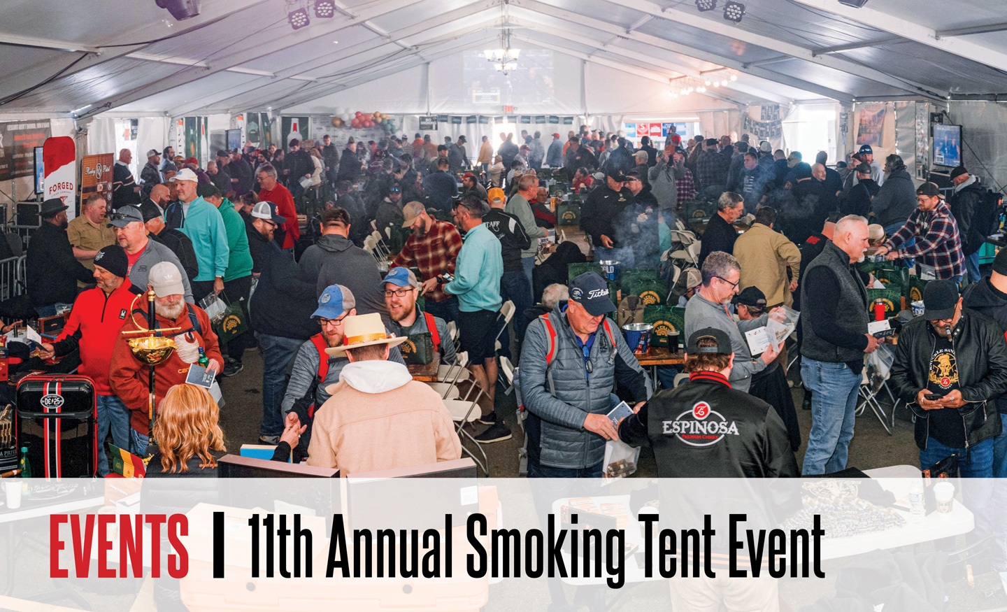 Smoking Tent Event