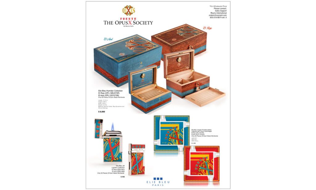 Manny Iriarte launches "Fuente The Opus X Society" 1 AF 3