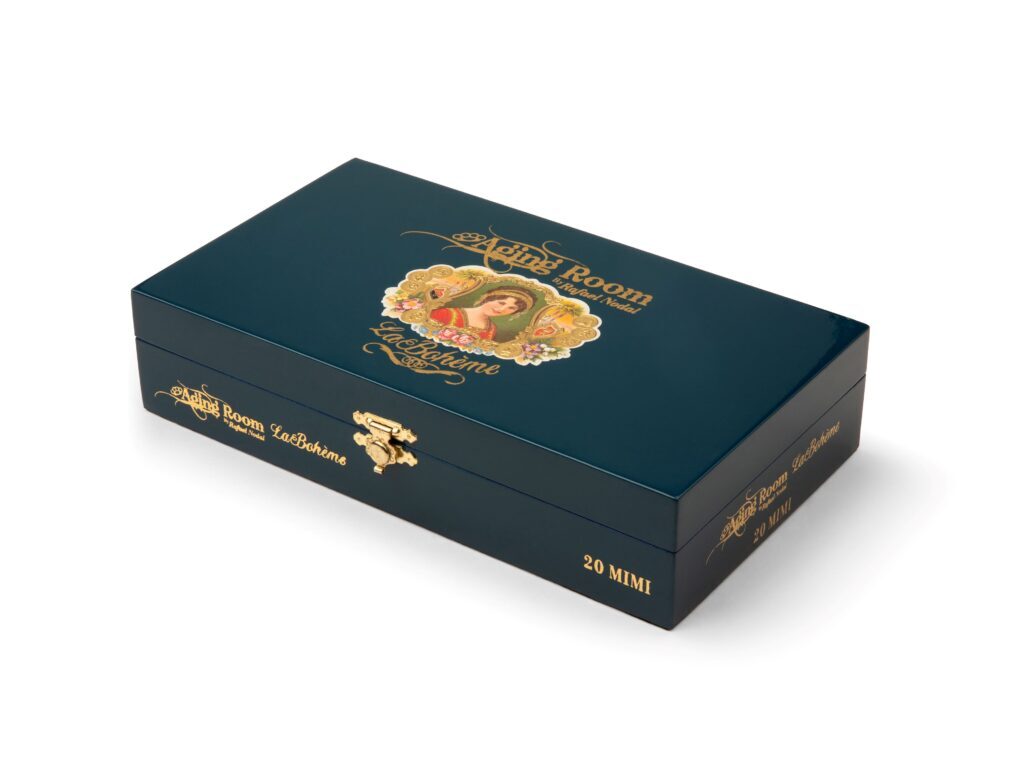 Altadis U.S.A. Reintroduces La Boheme Under Aging Room Cigars 3 AR La Boheme Mimi Closed Left Box 4000x3000 1