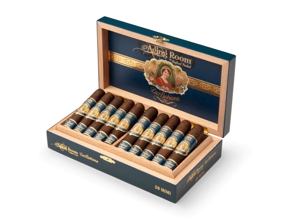 Altadis U.S.A. Reintroduces La Boheme Under Aging Room Cigars 2 AR La Boheme Mimi Open Left Box 4000x3000 1