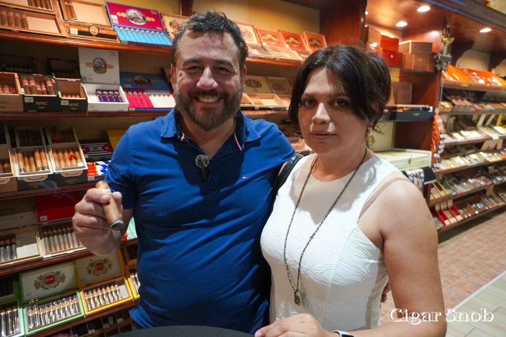 Aldo Hernandez and Gabriela Montenegro