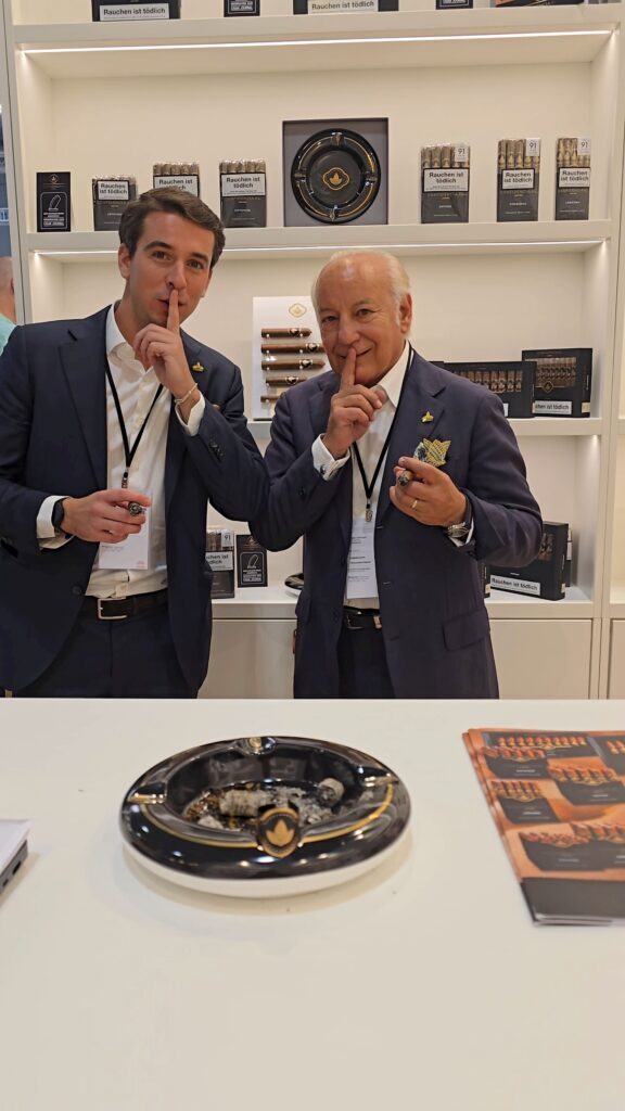 Antoine Riberet Eric Piras on M.K.Soehne booth18
