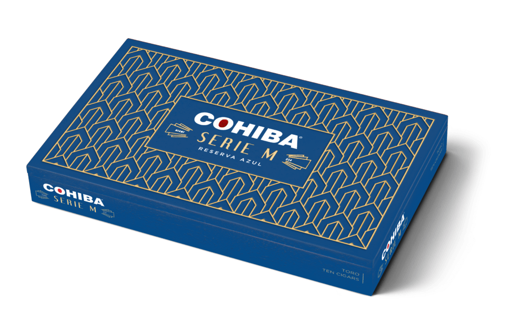 Cohiba Adds Reserva Azul to the Serie M Collection 1 Cohiba Serie M Reserva Azul box closed