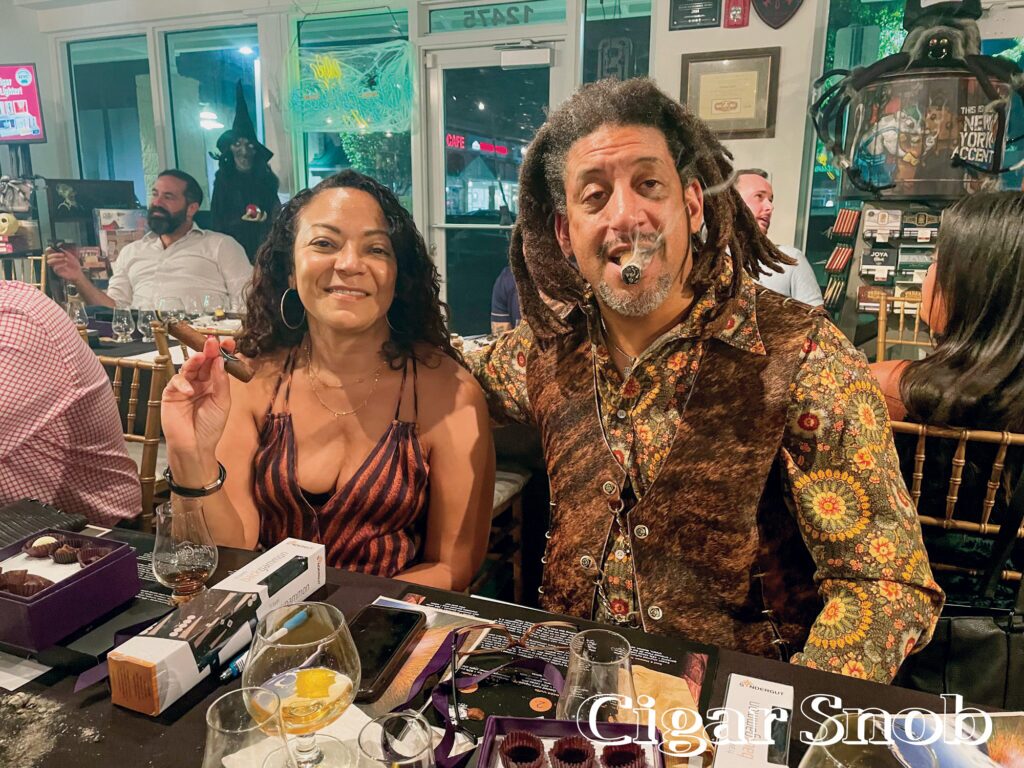 Evelyn Luna and Scott Chester