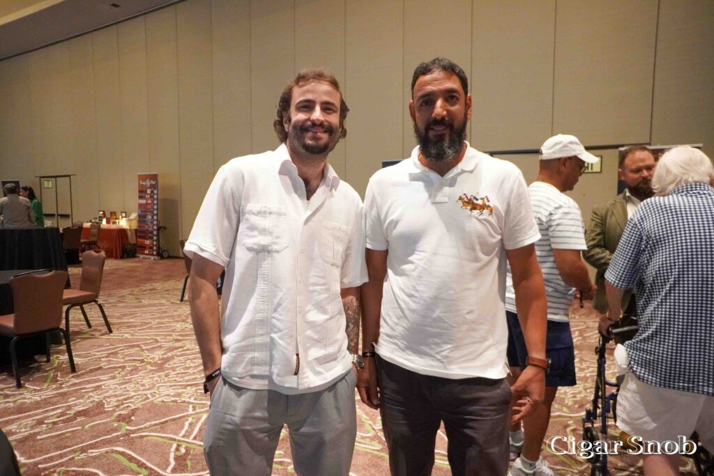 Kickoff of the Traveling Cigar Road Show 2025 8 Gabriel Restrepo and Omar Didi