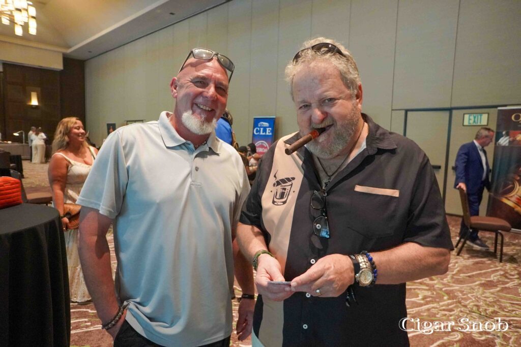 Kickoff of the Traveling Cigar Road Show 2025 7 Gary Teitelbaum and Rick Sprigle