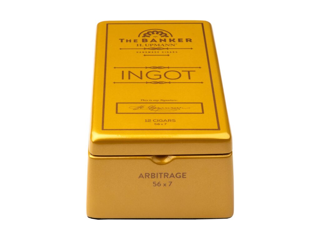 H Upmann The Banker Ingot Arbitrage closed box