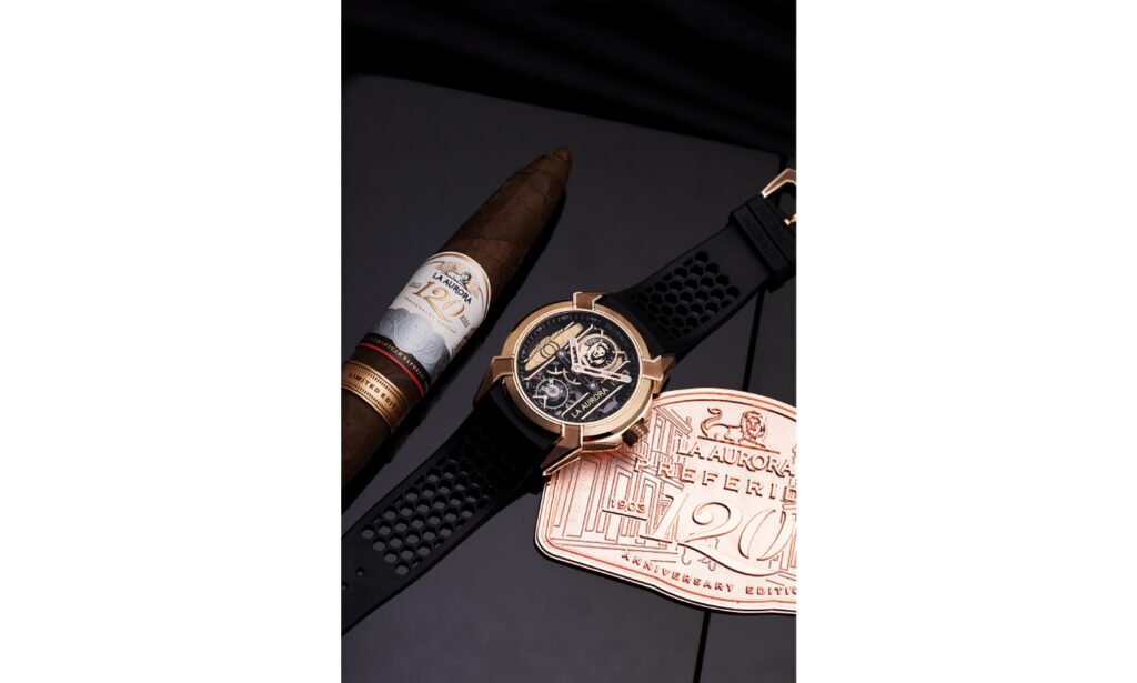 Jacob & Co. and La Aurora Celebrate Partnership 3 Jacob Co. and La Aurora Celebrate Groundbreaking Partnership.9