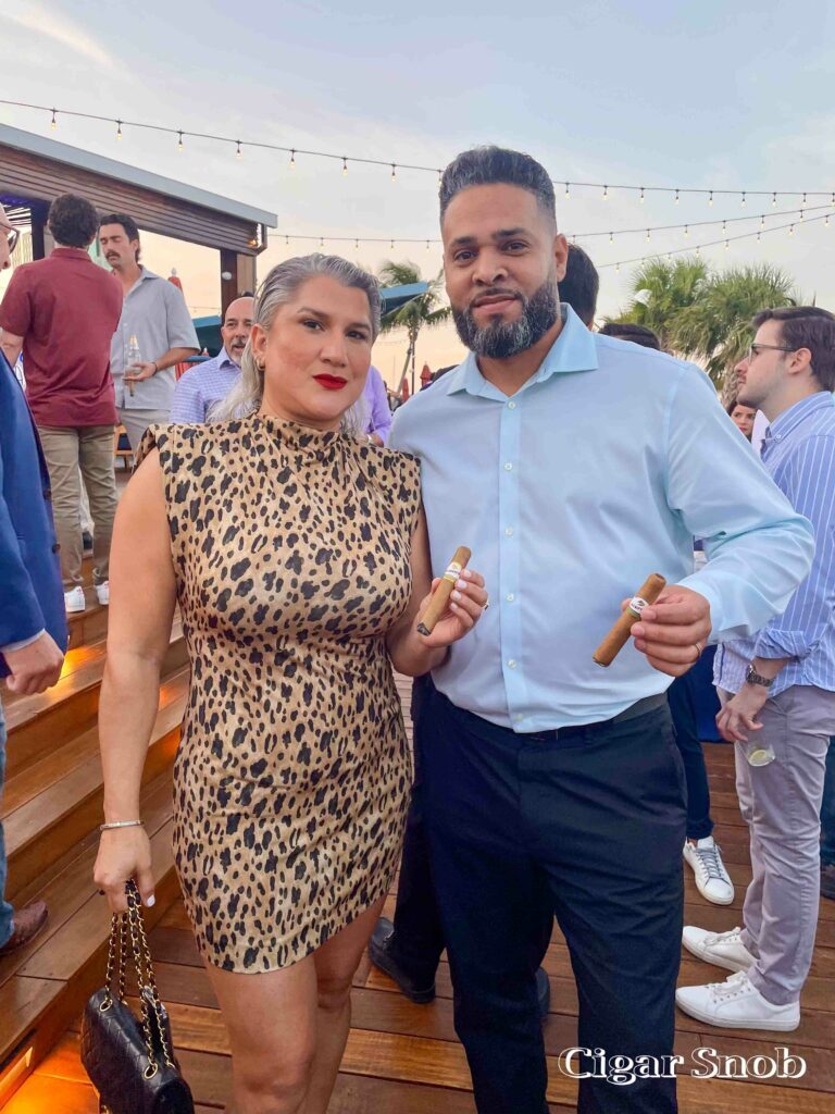 Sacrificio Cigars Launch Party at Regatta Grove 11 Jesse and Gilbert Rose2