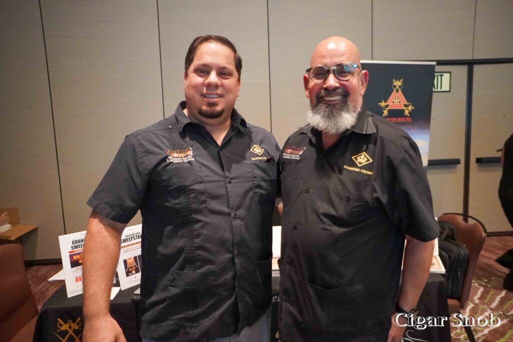 Kickoff of the Traveling Cigar Road Show 2025 6 Joe Tarantino and Leo Vincent