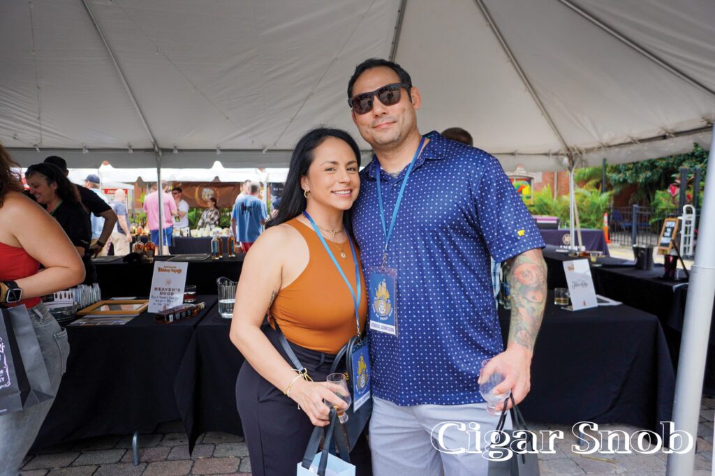 Tampa Bay Whiskey Voyage 7 Marilyn Cano and Eduardo Sansoucy