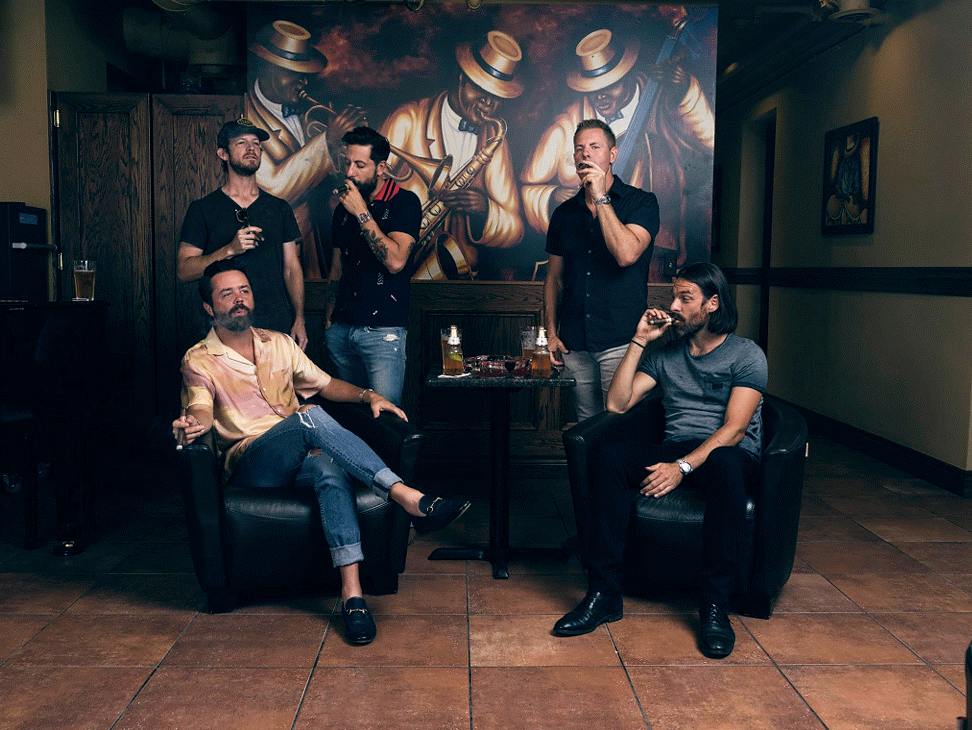 Old Dominion is one of the hottest acts in country music and they're celebrating every win with cigars 1 ODPortraits 4458 ANIMATION 1