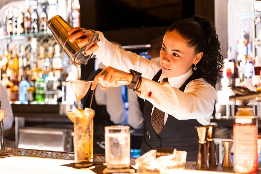 Red Phone Booth Opens in Style in Miami's Brickell Neighborhood 13 RPB Brickell Bartender 1
