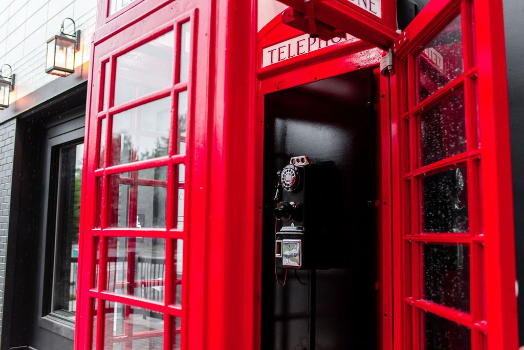 Red Phone Booth to Open in Durham 3 Red Phone Booth 1