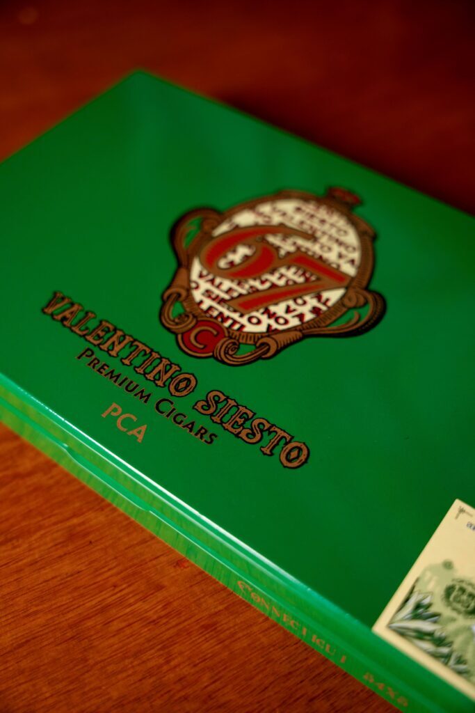 Valentino Siesto Cigars Announces PCA Box 1 Robusto Connecticut 54 x 5 PCA Valentino Siesto 1