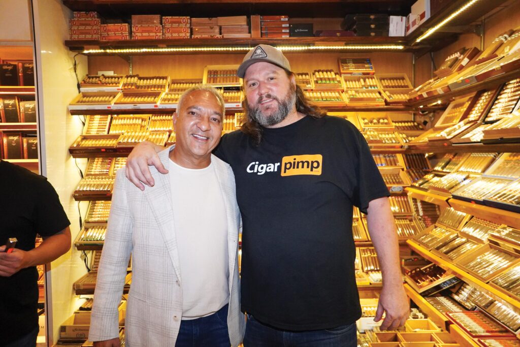 Rocky Patel and Dan Husley