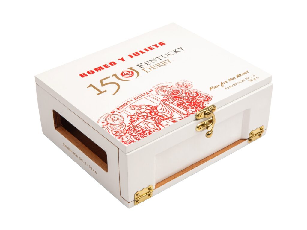 Altadis U.S.A. Launches Romeo y Julieta 1875 Run for the Roses to Celebrate the 150th Kentucky Derby 2 RyJ 150th Kentucky Derby Closed Box Right 4000x3000 1