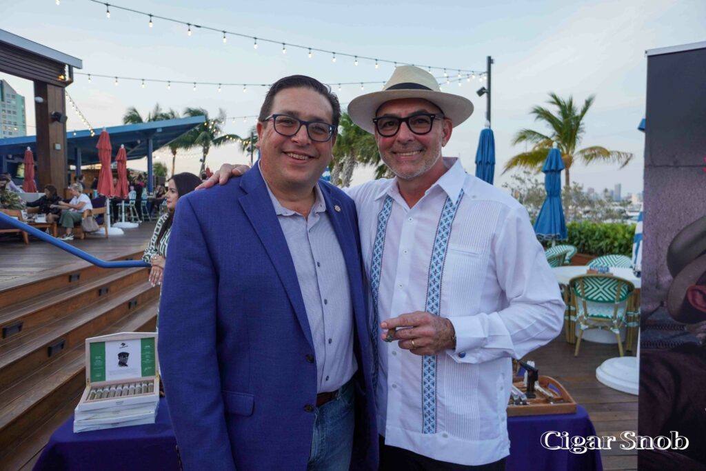 Sacrificio Cigars Launch Party at Regatta Grove 3 Sandro Alvarez and Julio Cabrera2