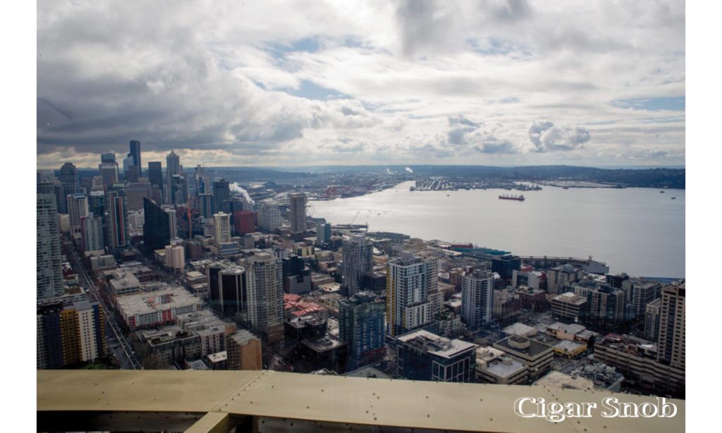 Seattle 9 The view of downtown Seattle from the Space Needle’s observation deck 1024x683 small 1