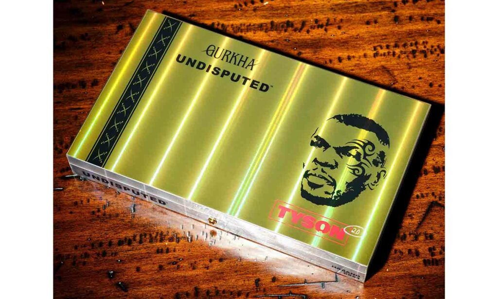 Gurkha Partners with LGNDS for Mike Tyson Cigar, the Tyson 2.0 Undisputed 1 Undisputed Mike Tyson 3