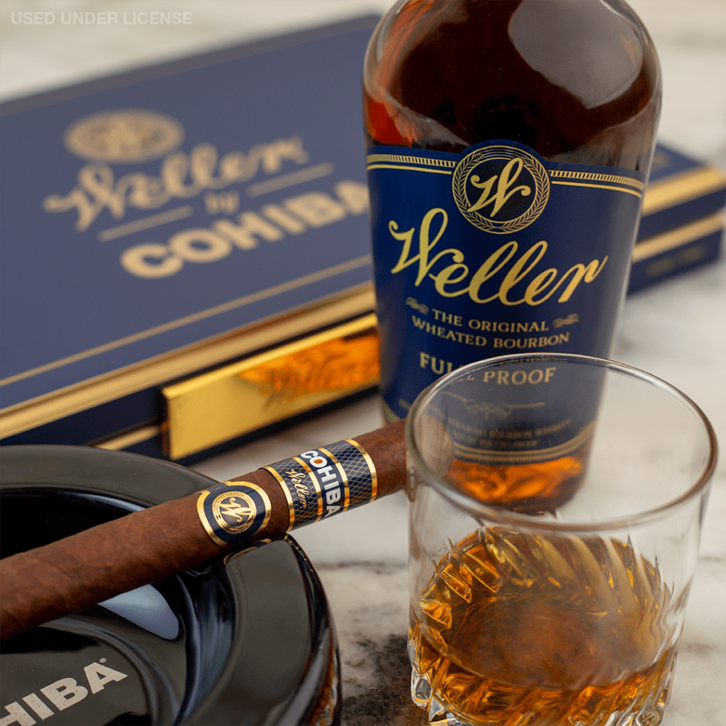 Cohiba Releases Cigar Aged in Weller Full Proof Bourbon Barrels 1 Weller By Cohia 3