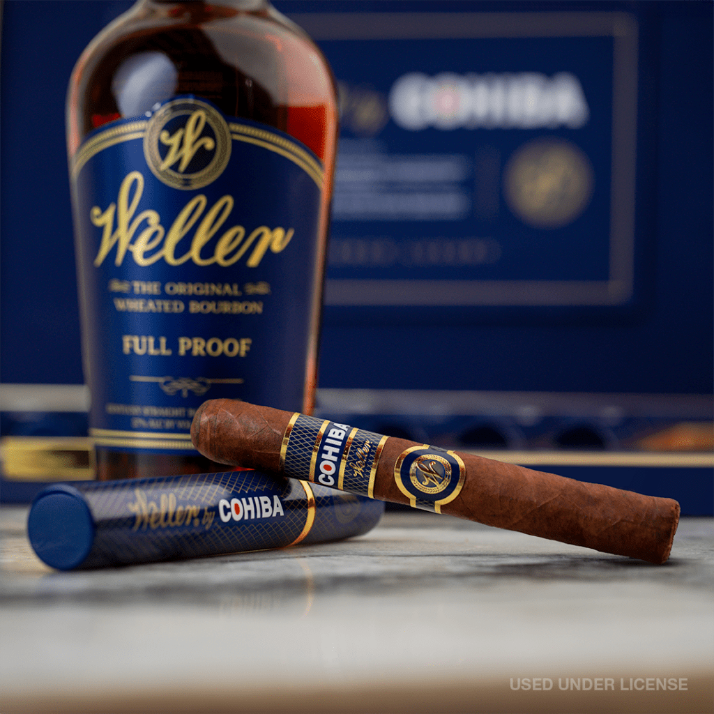 Cohiba Releases Cigar Aged in Weller Full Proof Bourbon Barrels 2 Weller by Cohiba 2