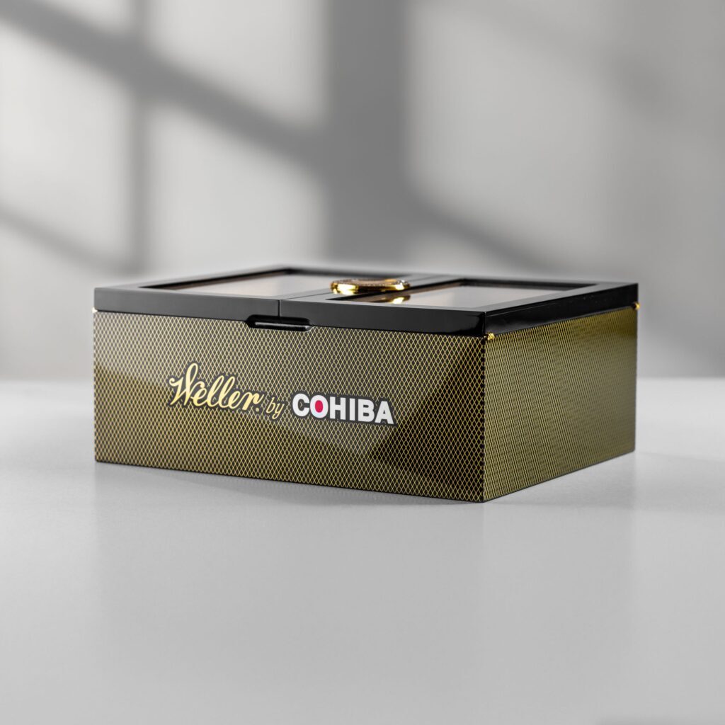 Cohiba announces new Humidor in Partnership with Weller Bourbon 3 Weller by Cohiba Humidor