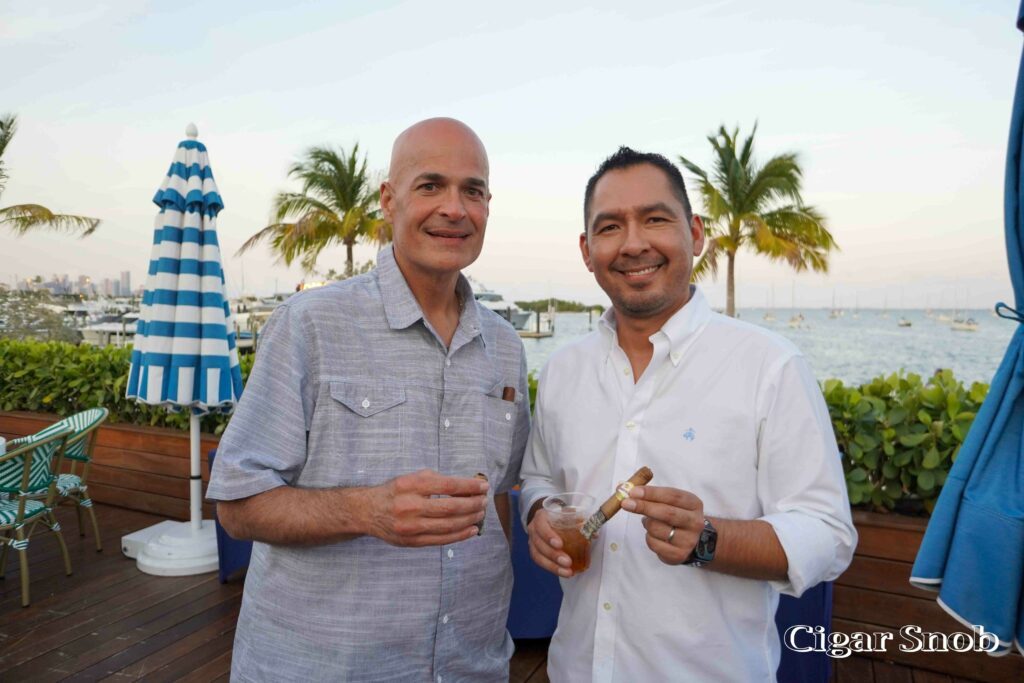 Sacrificio Cigars Launch Party at Regatta Grove 4 and Cesar Mamanillo