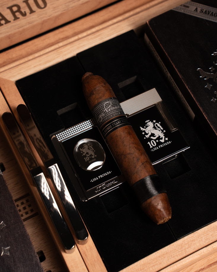 S.T. Dupont Liga Privada Collection Expands to Include Savage Feast Cigars 1 unnamed 35