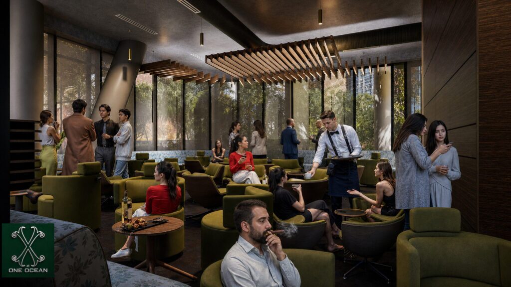 X at One Ocean Opens Private Club in Miami Beach 3 x at one ocean lounge interior