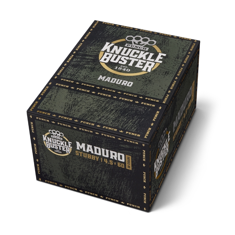 Punch Knuckle Buster Shade and Maduro Stubby Hit the Cigar Scene 4 1 87