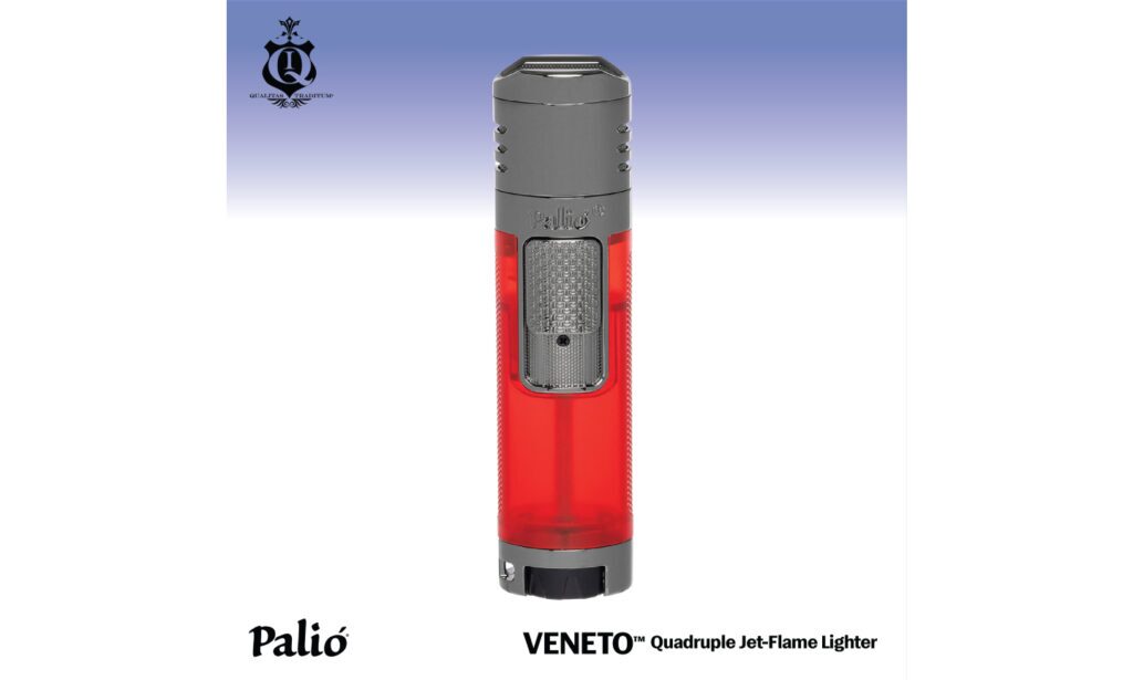 Quality Importers Presents the Palió Veneto, Quadruple Jet-Flame Desktop Lighter 1 11 24