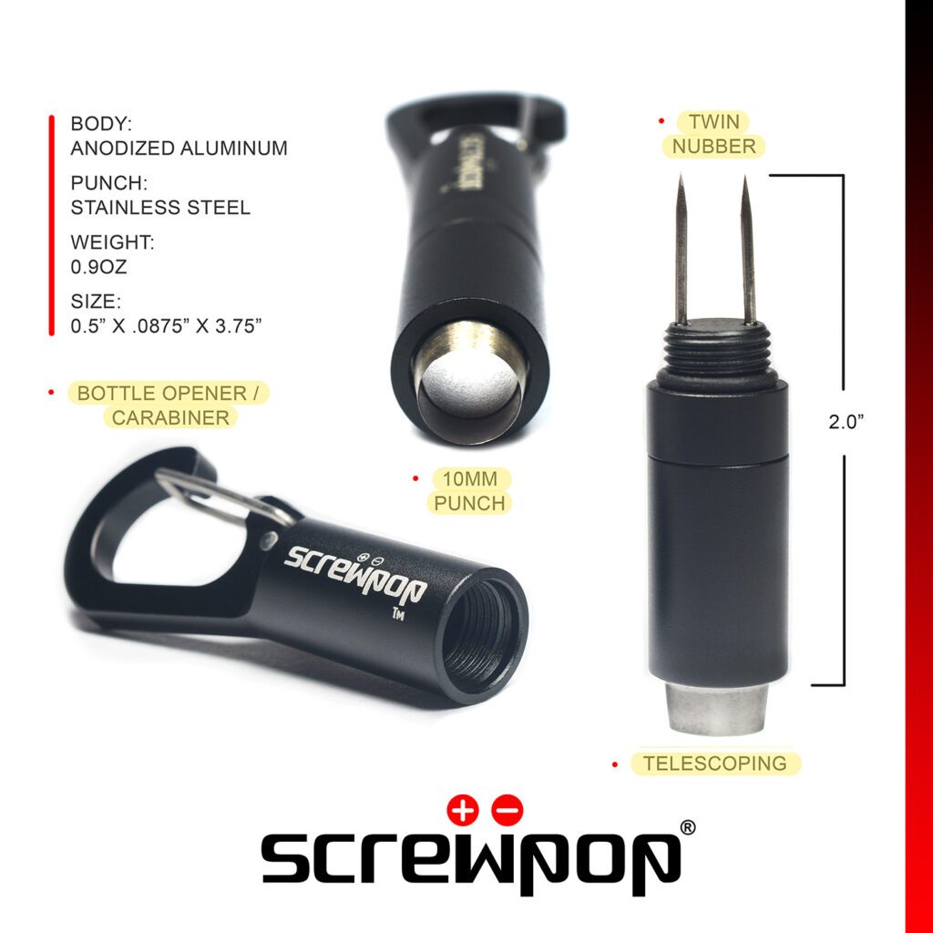 Screwpop Tool Introduces a Telescoping Cigar Punch 4.0 with Dual Twin-Prong Design 5 A 3