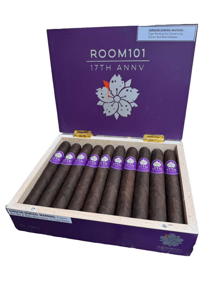 Room101 Cigars Unveils 17th Anniversary Cigar 2 Open Box 3