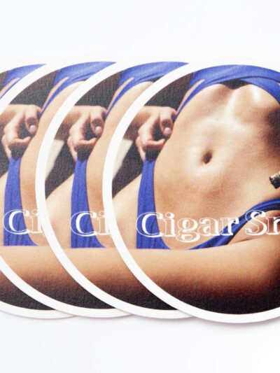 Cigar Snob ABS-tract Coaster