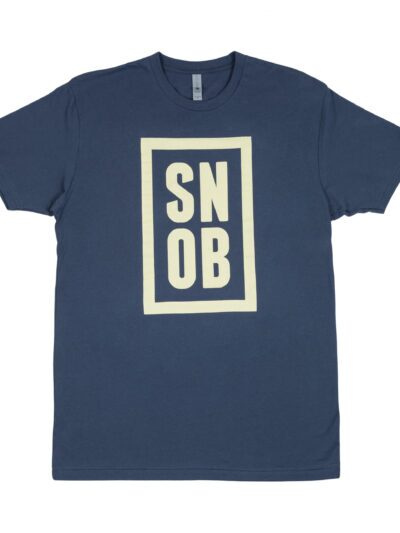 Cigar Snob T-Shirt in Blue
